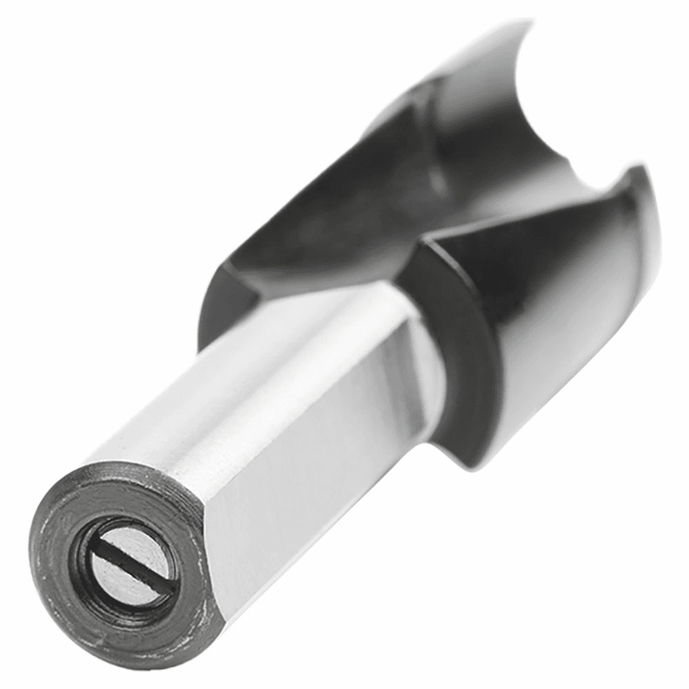 17mm x 57mm Brad Point Boring Bit, Left Hand, 10mm Shank - Alt Image 3