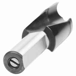 17mm x 57mm Brad Point Boring Bit, Left Hand, 10mm Shank - Alt Image 3