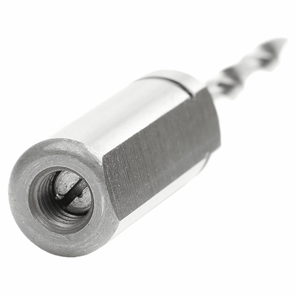 3.2mm x 57mm Brad Point Boring Bit, Left Hand, 10mm Shank - Alt Image 3