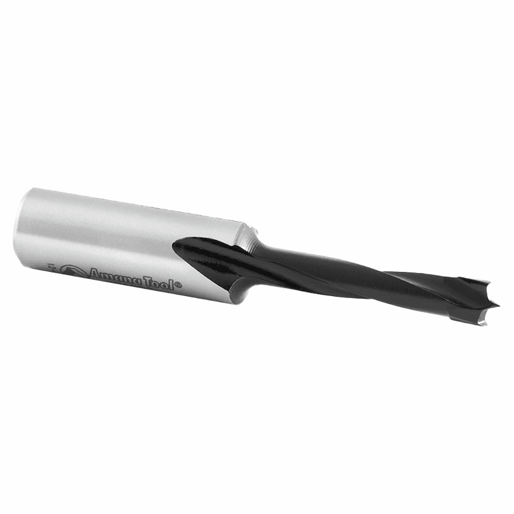 5.2mm x 57mm Brad Point Boring Bit, Left Hand, 10mm Shank - Alt Image 2
