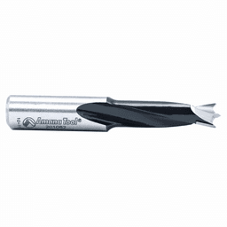 8.2mm x 57mm Brad Point Boring Bit, Left Hand, 10mm Shank - Alt Image 1