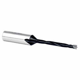 4mm x 77mm Brad Point Boring Bit, Left Hand, 10mm Shank - Alt Image 2