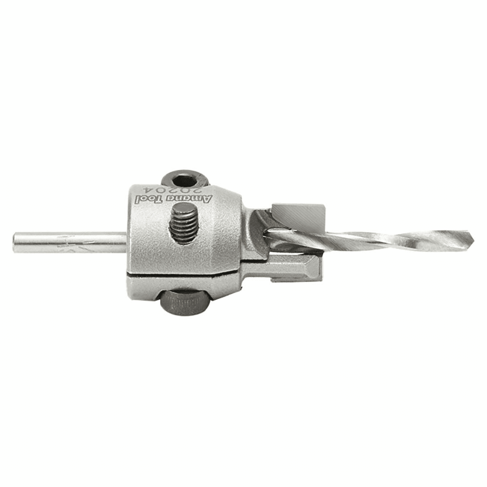 Accepts Drills from 1/8 - 9/32" (Wood Screw Sizes #2 - #18) for High Density Polyethylene (HDPE)