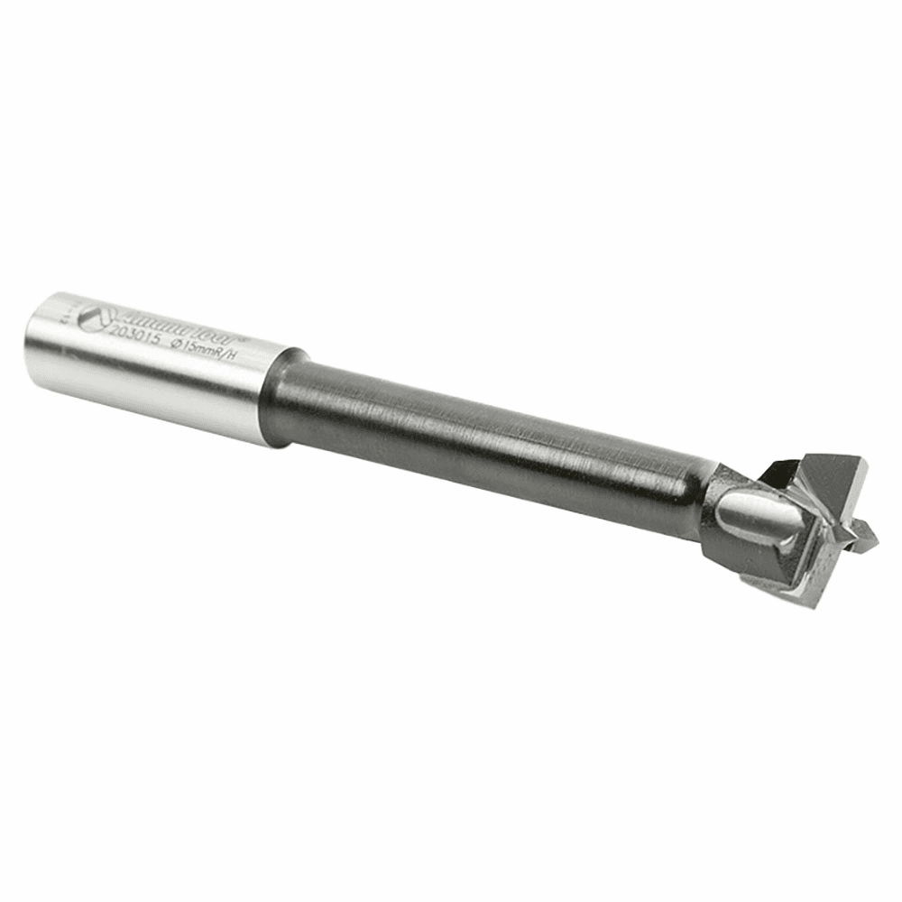 Amana 15mm x 90mm Hinge Boring Bit - Metric European Hinges