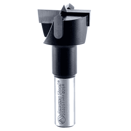 Amana 25mm x 57mm Hinge Boring Bit with Right Hand Configuration and 10mm Shank