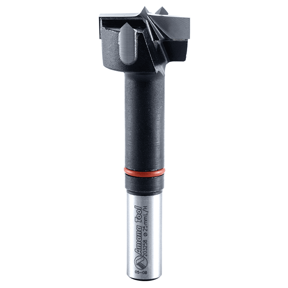 Amana 10mm Shank Hinge Boring Bit for Left Hand Drilling Image 4