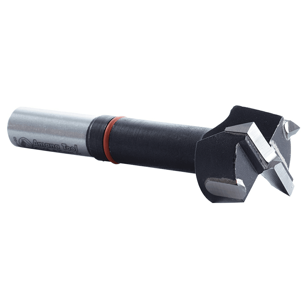 Amana Hinge Boring Bit with 25mm Cutting Diameter, Left Hand Image 2