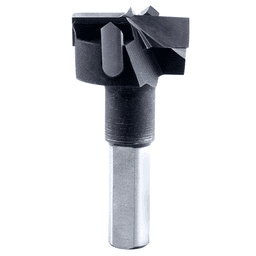 Amana 28mm x 57mm Left Hand Hinge Boring Bit with 10mm Shank, Perfect for Boring Machines and Drill Presses