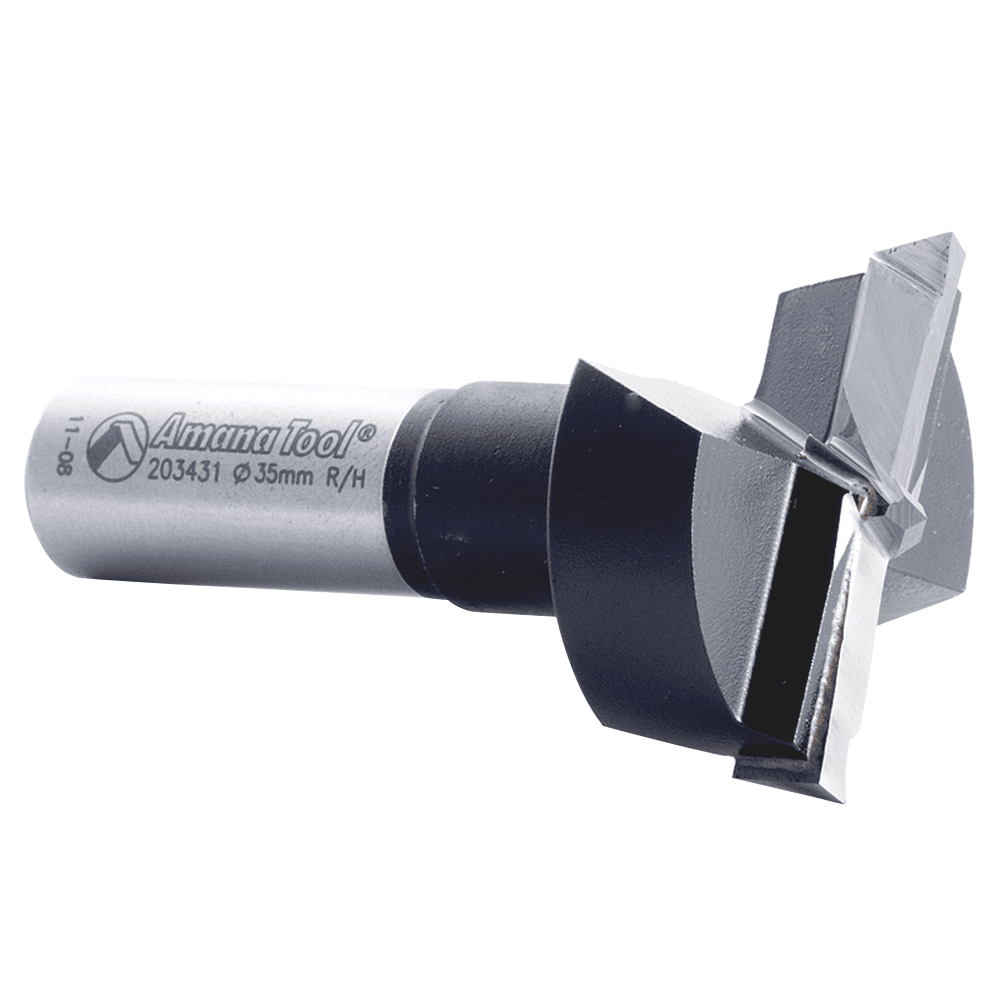 Amana Hinge Boring Bit - 35mm cutting diameter