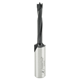 Amana Tool 5mm x 70mm Brad Point Boring Bit, Right Hand, 10mm Shank