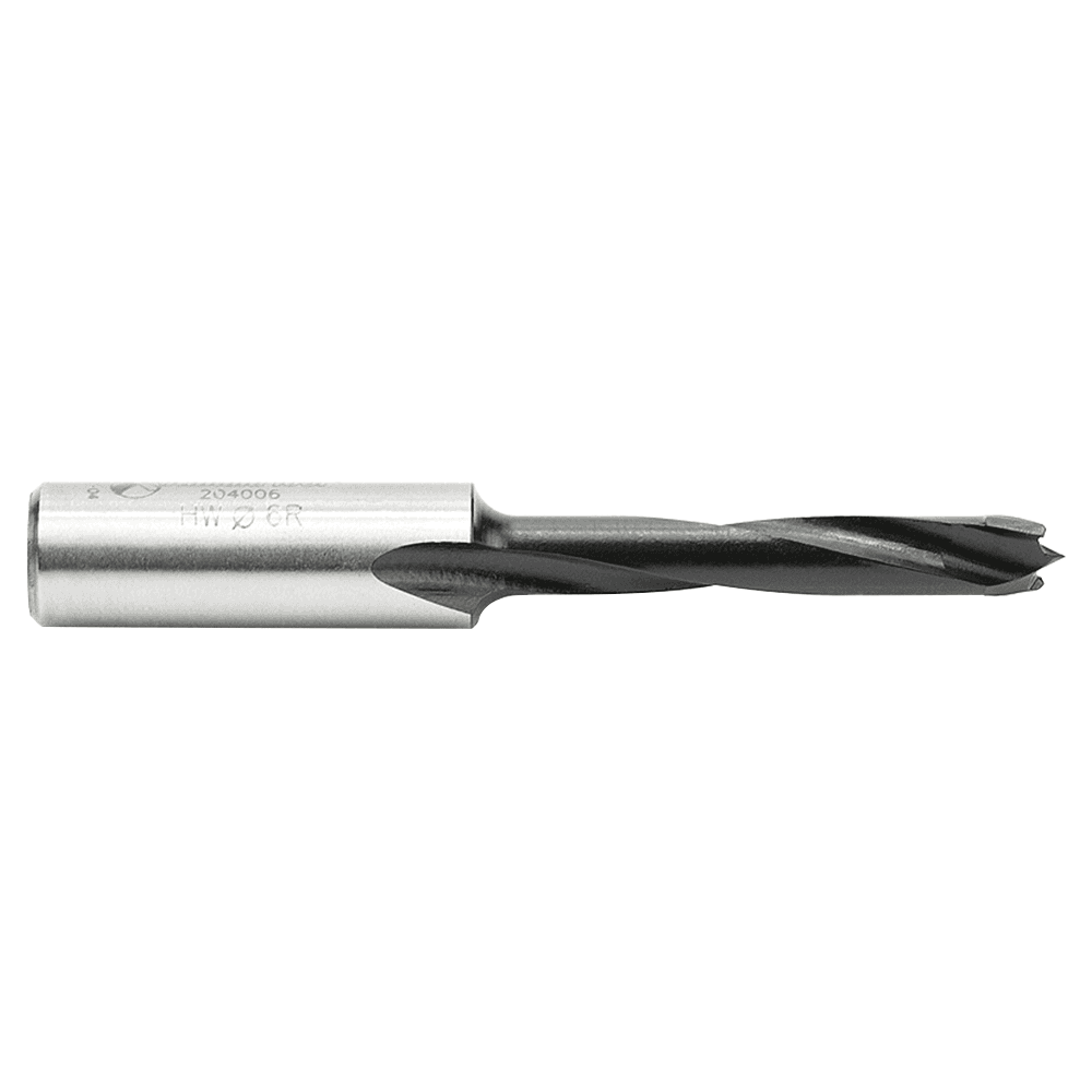 Amana 6mm x 70mm Brad Point Boring Bit with PTFE coating