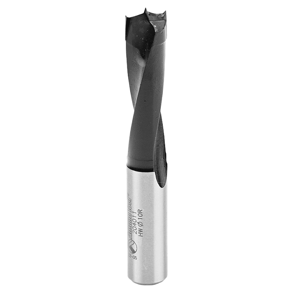 Amana 11mm x 70mm Brad Point Boring Bit, Right Hand, 10mm Shank