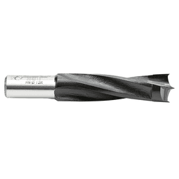 12mm x 70mm Brad Point Boring Bit, Left Hand, 10mm Shank - Alt Image 1