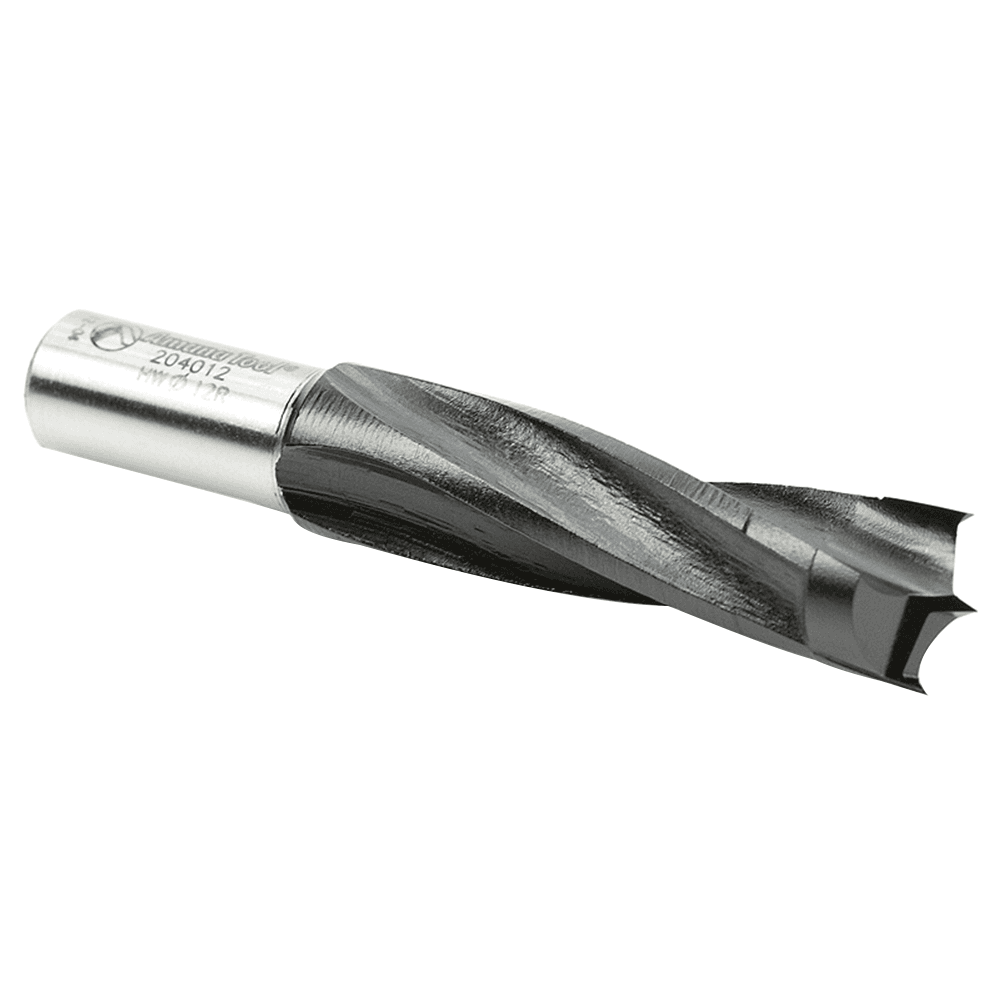 12mm x 70mm Brad Point Boring Bit, Left Hand, 10mm Shank - Alt Image 2