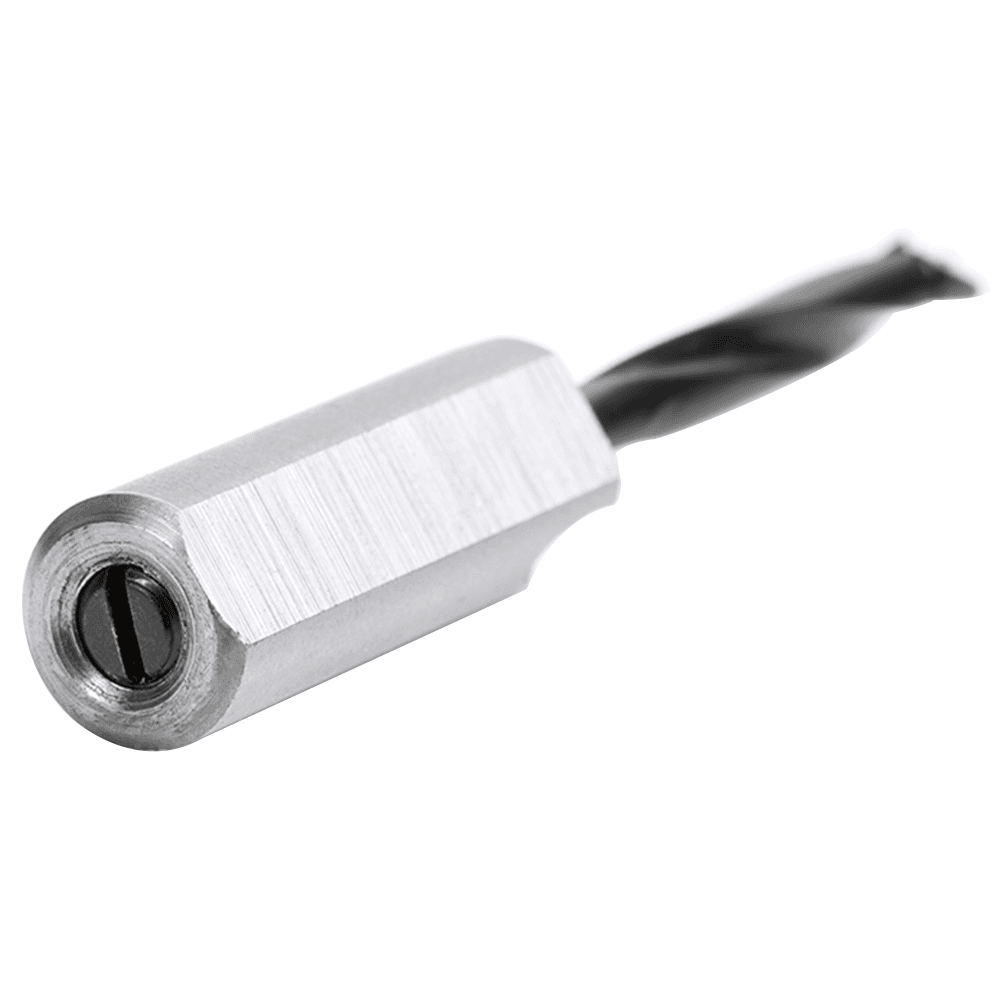 4.5mm x 70mm Brad Point Boring Bit, Left Hand, 10mm Shank - Alt Image 2