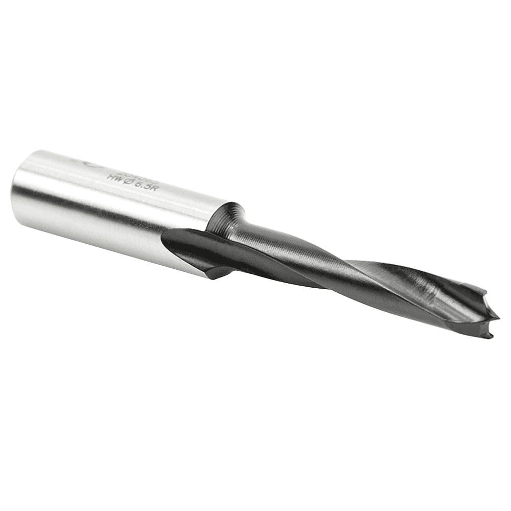 6.5mm x 70mm Brad Point Boring Bit, Left Hand, 10mm Shank - Alt Image 2