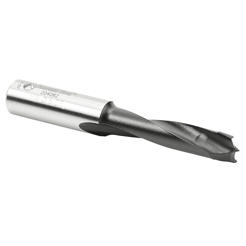 8.2mm x 70mm Brad Point Boring Bit, Left Hand, 10mm Shank - Alt Image 2