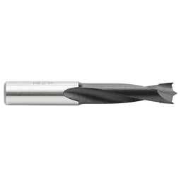 9mm x 70mm Brad Point Boring Bit, Left Hand, 10mm Shank - Alt Image 1