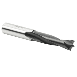 9mm x 70mm Brad Point Boring Bit, Left Hand, 10mm Shank - Alt Image 2