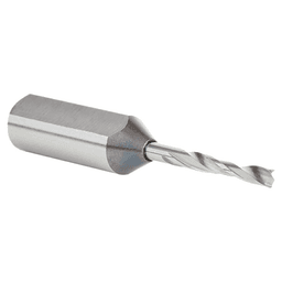 Amana Brad Point Boring Bit - 3mm x 57.5mm Dowel Drill - Long Lasting Performance - 10mm Shank