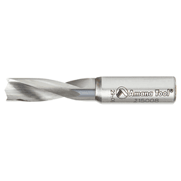 Amana 8mm Dowel Drill Bit - Right Hand - 10mm Shank - Special Grade Cutting Flute