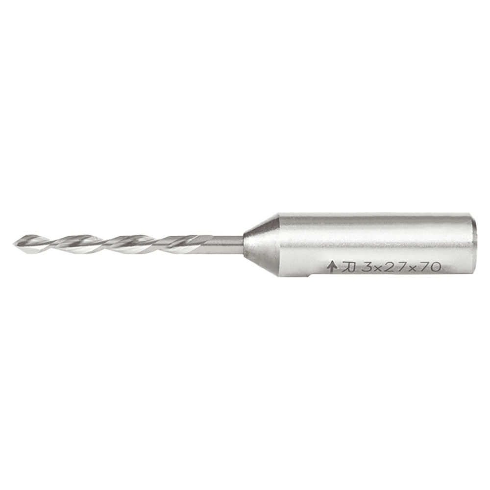Amana 3mm x 70mm Through-Hole Dowel Drill Boring Bit, Right Hand - Image 1