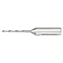 Amana 3mm x 70mm Through-Hole Dowel Drill Boring Bit, Right Hand - Image 1