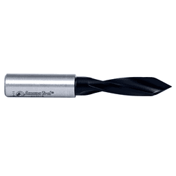 Amana 8mm x 70mm Right Hand Dowel Drill Bit with Solid Carbide Cutting Flute