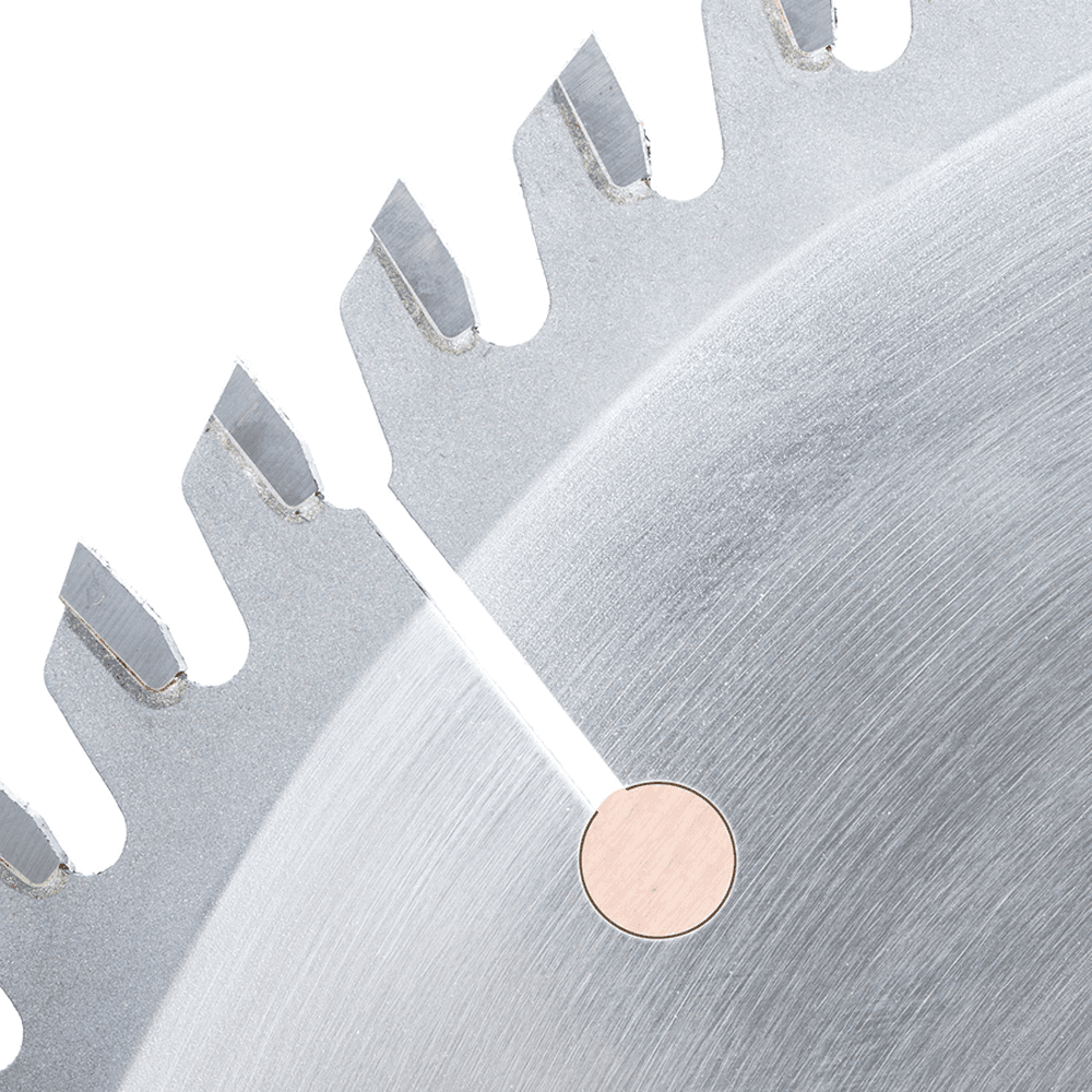 Trim Blade for Veneers and Laminates in Single Sheets or Stacks with 10&#730; Hook Angle