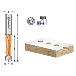 Amana PTFE Coated Carbide Tip Boring Bit