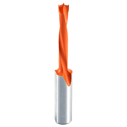 Amana 5.5mm Brad Point Boring Bit, Left Hand, 10mm Shank - Coated with PTFE