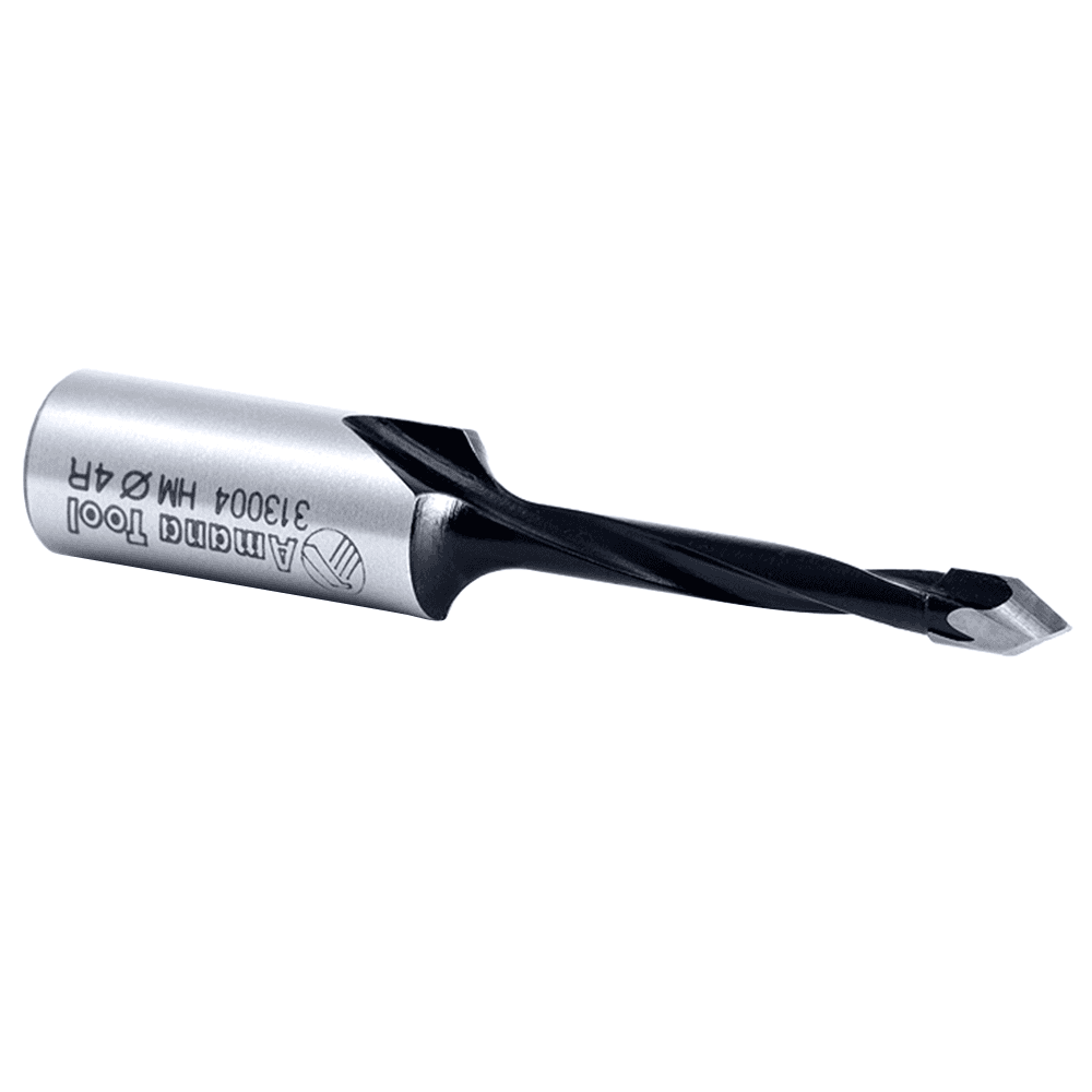 Amana Dowel Drill for Cooler Drilling and Longer Lasting Cutting Edge