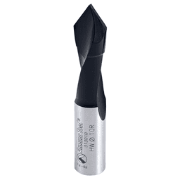 Amana 10mm x 57mm Through-Hole Boring Bit, Right Hand coated with PTFE