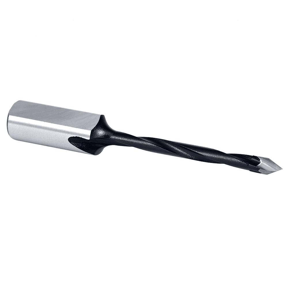 Dowel Drill with 40mm Cutting Height, Coated with PTFE for Reduced Friction and Clearing of Chips During Drilling