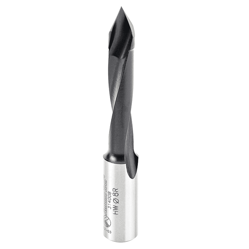 Amana 8mm x 70mm Through-Hole Boring Bit