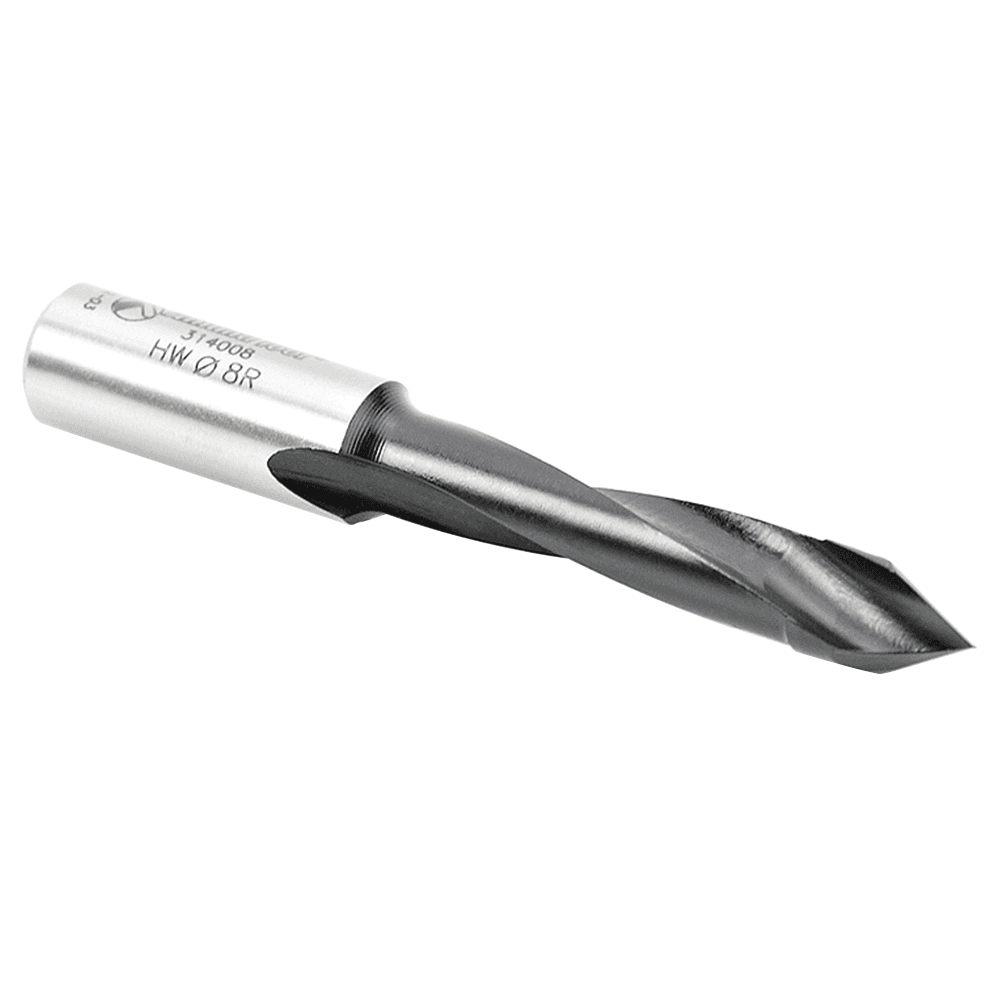 Coated Amana Tool Dowel Drill for Cool Drilling