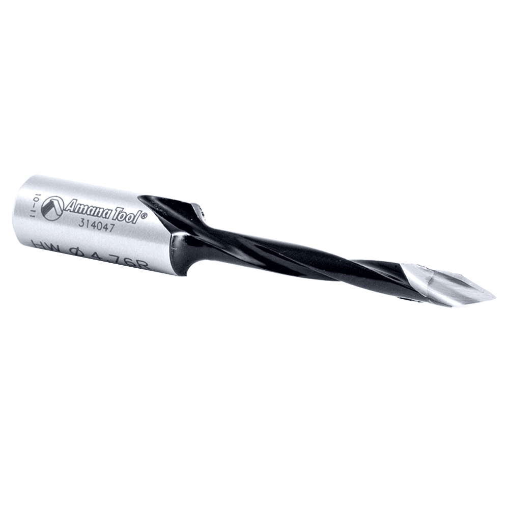 Amana 40mm Cutting Height - Cooler Drilling Area - Longer Lasting Cutting Edge