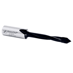 Amana Tool dowel drills with 40mm cutting height and no need of sanding the coating off before use