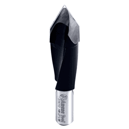 Amana 5/8" Through-Hole Boring Bit, Right Hand, Coated with PTFE for Longer Life