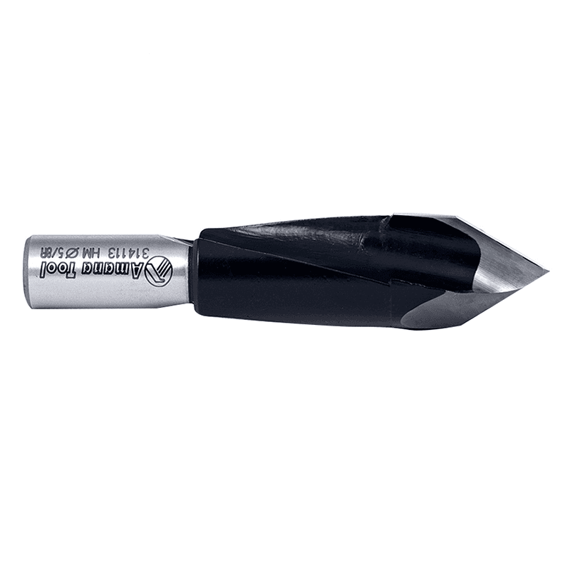 Amana Tool Dowel Drills, Non-Stick Coating for Cooler Drilling and Longer Lasting Cutting Edge