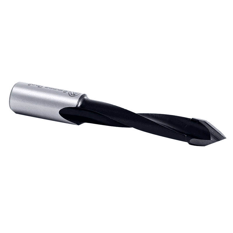Industrial Through-Hole Boring Bit with V-Point and Non-Stick Coating