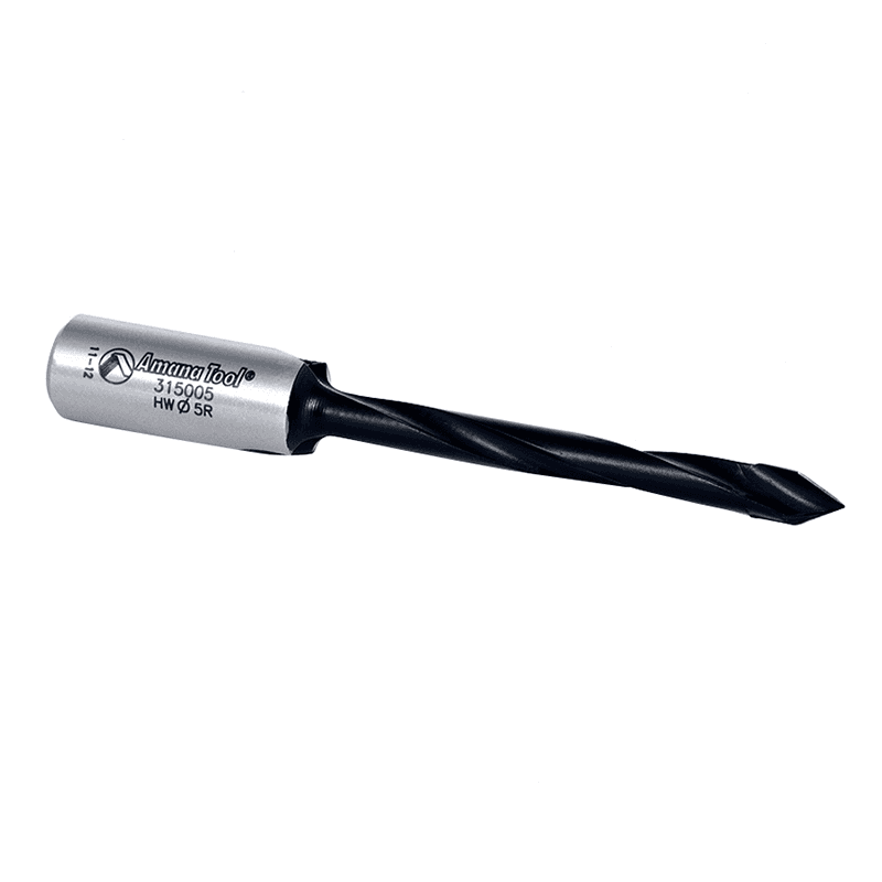 Amana Tool Dowel Drill Coated with PTFE for Longer Lasting Cutting Edge