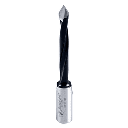 Amana 6mm x 77mm Through-Hole Boring Bit Right Hand coated with PTFE for longer lasting cutting edge and tool life