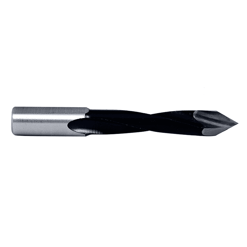 Amana Tool 45mm Cutting Height Through-Hole Boring Bit with Non-Stick Coating