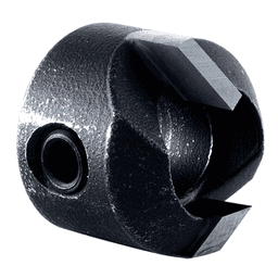 Carbide tipped countersink bit for drilling and countersinking screws in one pass