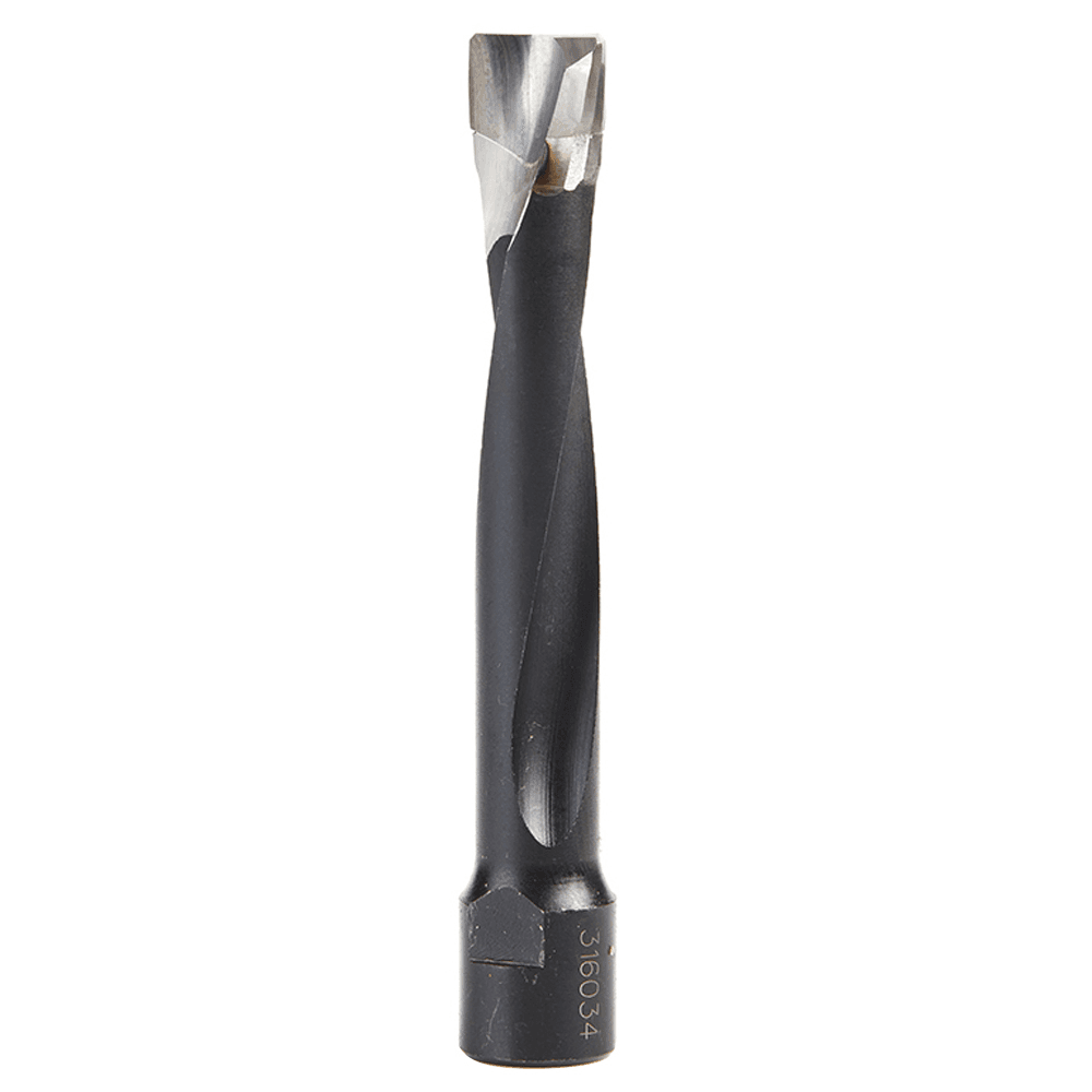 Amana 12mm x 90mm Boring Bit for Festool Domino Joiner, Right Hand - Used for Slot Routing on Solid Wood and Composites