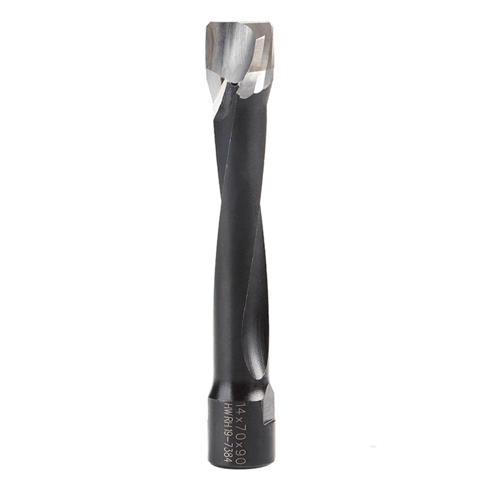 Amana 14mm x 90mm Boring Bit for Festool Domino Joiner - perfect for routing slots on solid wood and wood composites