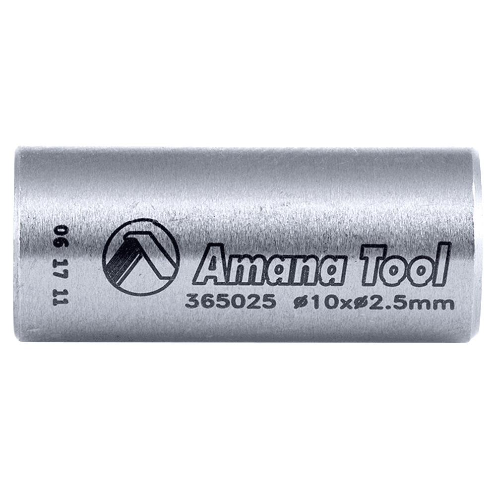 Amana Tool 365025 Reducing Bushing 10mm Shank for 2.5mm Drill - Alt Image 1