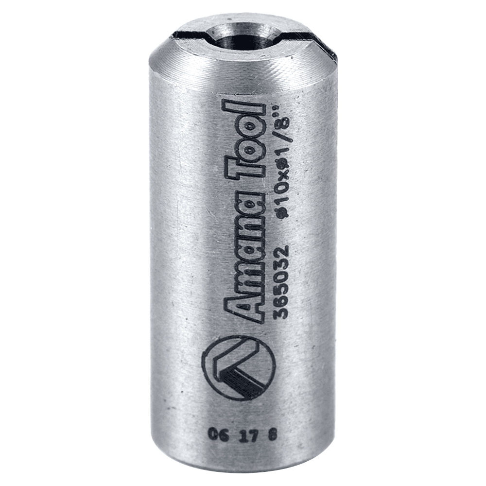 Amana Tool 365032 Reducing Bushing 10mm Shank for 3.2mm Drill - Main Image