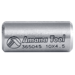 Amana Tool 365045 Reducing Bushing 10mm Shank for 4.5mm Drill - Alt Image 1